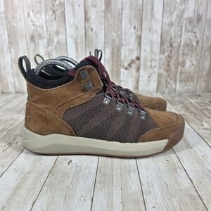 LL Bean Hiking Boots Trail Lightweight Ankle Brown Suede Women's Size‎ 6
